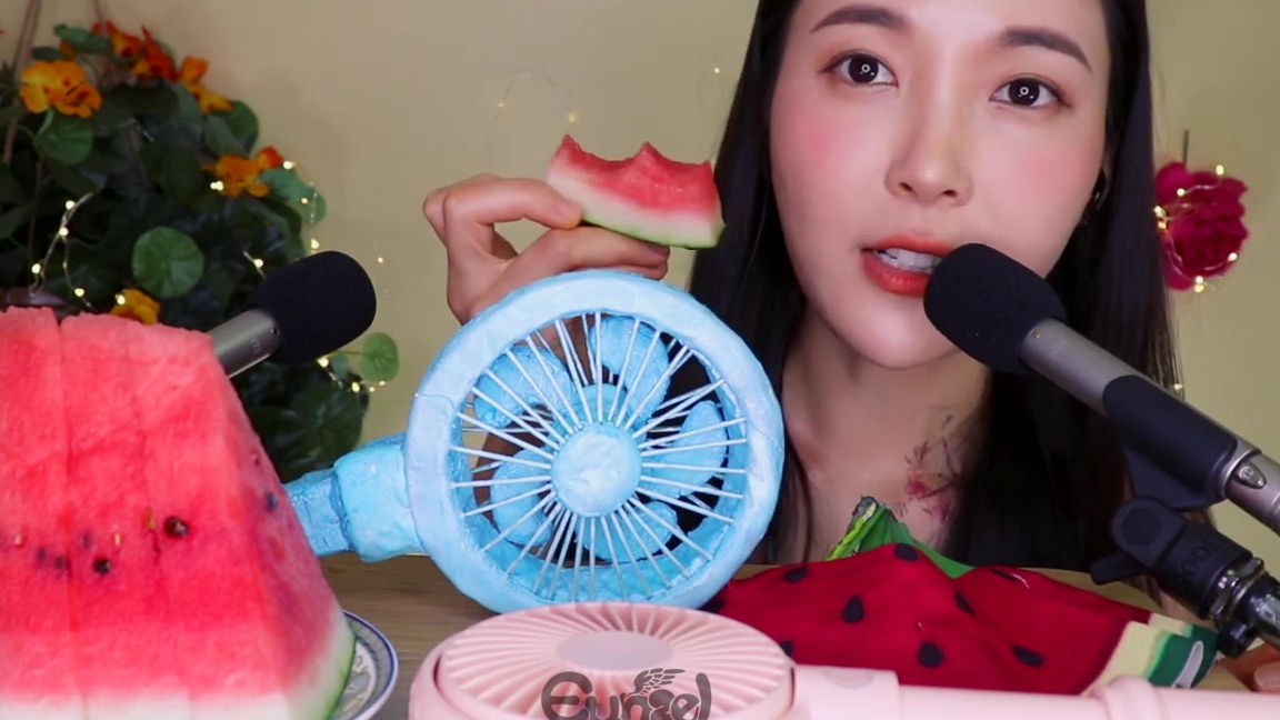 Eunzel助眠-咀嚼音 吃各种样式的自制小食品